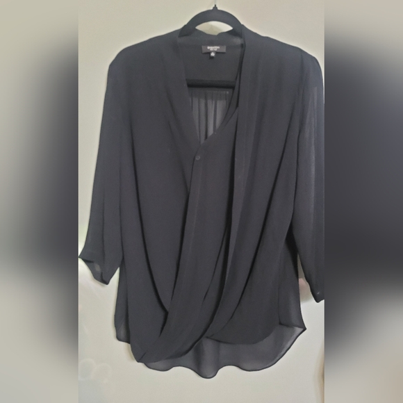 Babaton Tops - Babaton Aritzia Silk Beau Drape Blouse